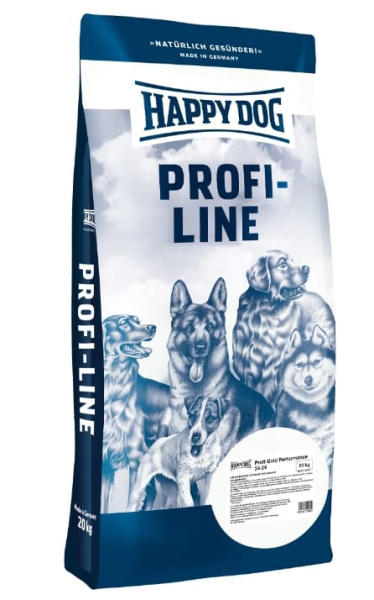 Каталог Сухой корм для собак HAPPY DOG Profi-Line Gold Performance 20 кг (60617) для собак