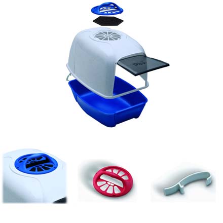 PIXI Закрытый туалет для кошек