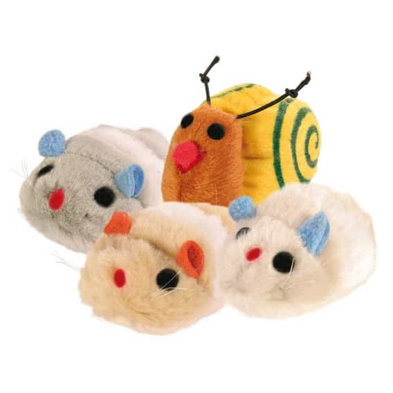 Набор игрушек для кошки 7-10 см, 12 шт TRIXIE (4089)