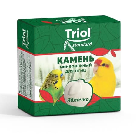 Камень минеральный Triol Standard «Яблочко» для птиц (50191006)