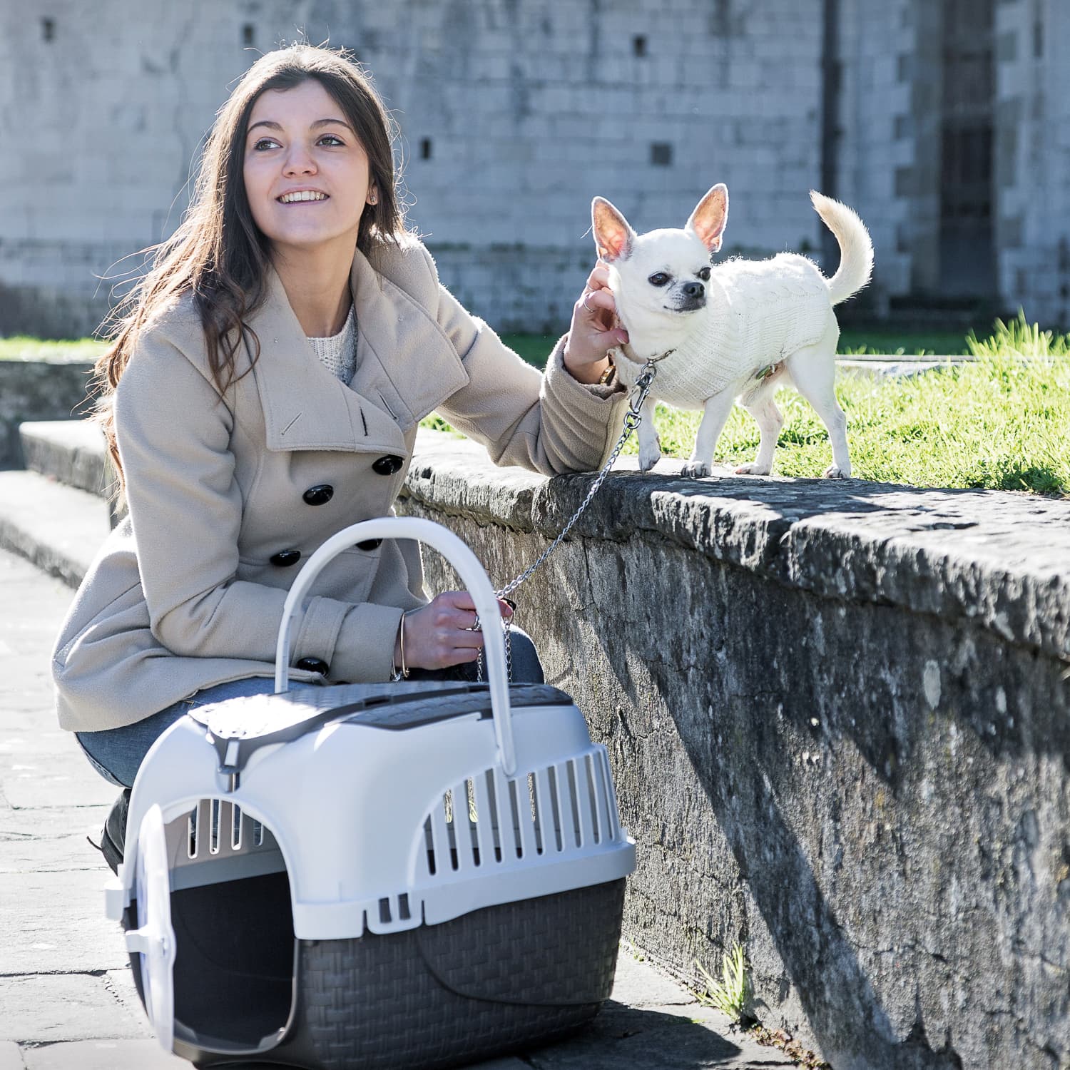 Переноска для животных BAMA PET KENNEL TOUR (коричневый)