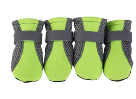Ботинки для собак (зеленые)