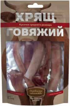 Хрящ говяжий средний "Деревенские лакомства" "Классические рецепты" 75 г (72500040)