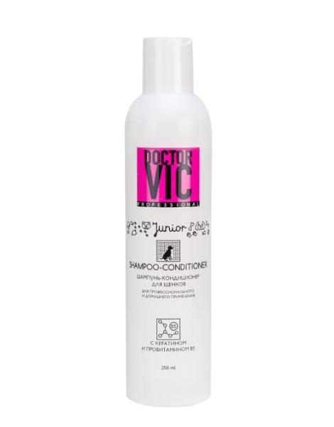 Шампунь-кондиционер для щенков "Doctor VIC"