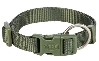 Ошейник для собак TRIXIE Premium Collar (оливковый)