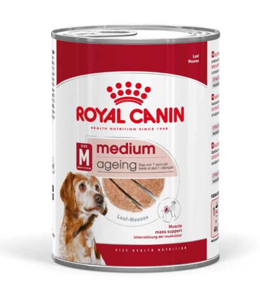 Влажный корм для собак Royal Canin Medium Ageing (в паштете)