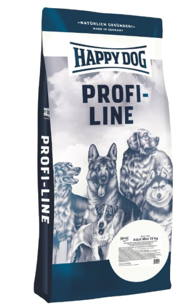 Каталог Сухой корм для собак HAPPY DOG Profi-Line Adult Mini 18 кг (02253) для собак
