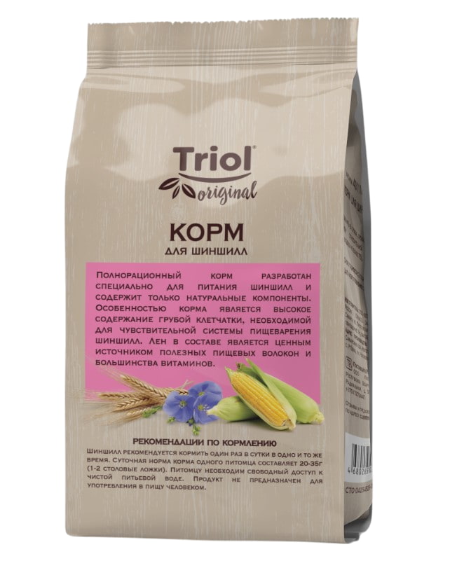 Корм для шиншилл Triol Original 450 гр (40111013)