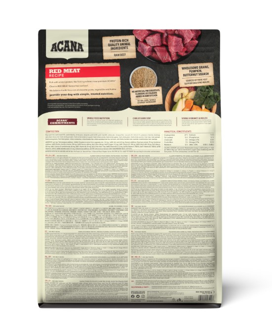 Сухой корм для собак ACANA CLASSIC RED полноценный корм для собак 