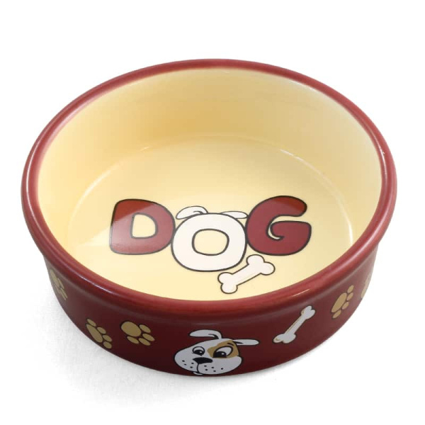 Миска керамическая "Дог" 0.25 л (30231009)