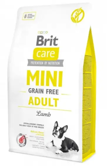 Каталог Сухой корм для собак Brit Care Mini GF Adult Lamb для собак