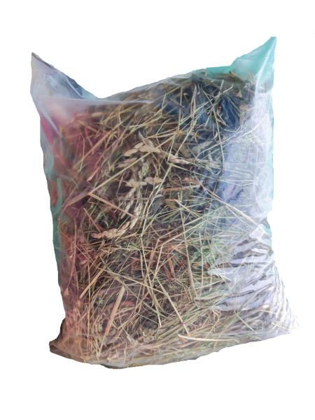 Сено луговое для грызунов "Грызуняшка" 500 гр