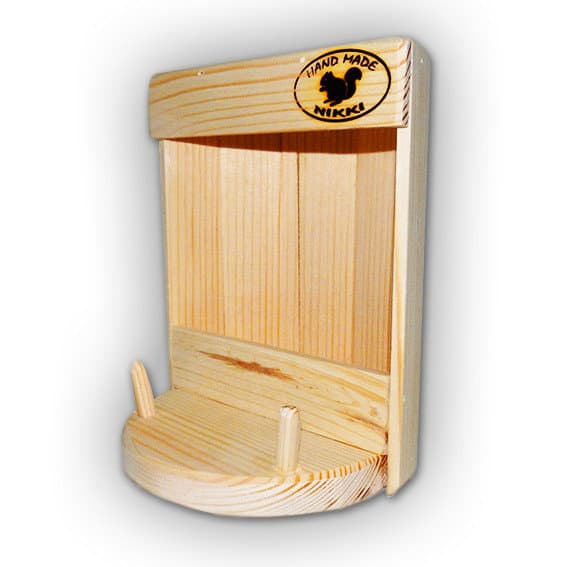 Кормушка для грызунов из дерева