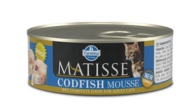 Еда для кошек Farmina Matisse Cat Mousse Codfish