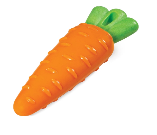 Triol Игрушка для собак из термопласт. резины "Морковка"