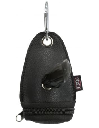 Контейнер с карабином для уборочных пакетов TRIXIE 1 рулон по 20 пакетов (22853)