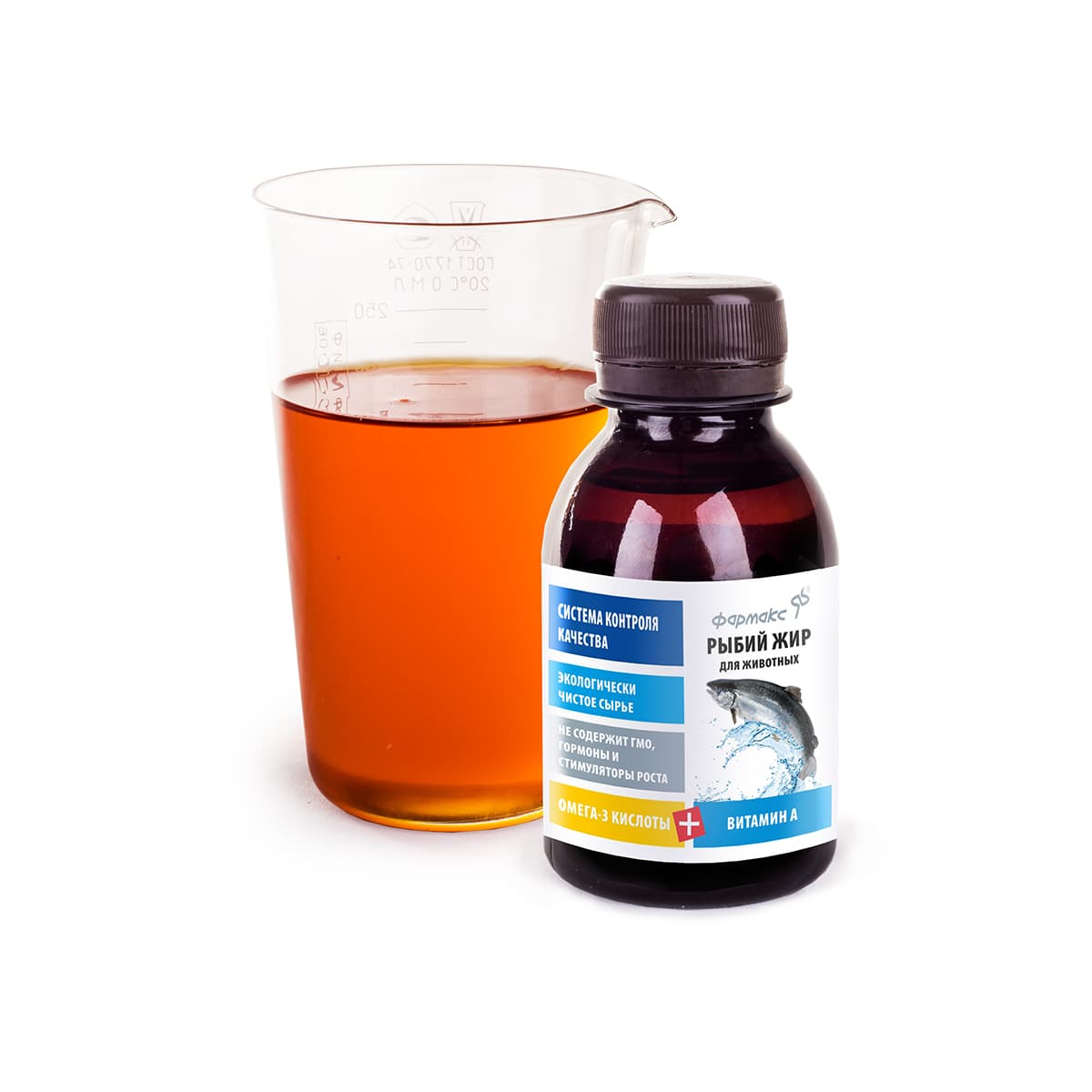 Рыбий жир (жир из рыбы и морских млекопитающих) 100 мл