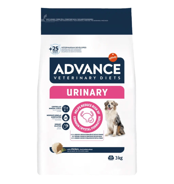 Диетическое питание Сухой корм для собак Advance Veterinary Diets Urinary