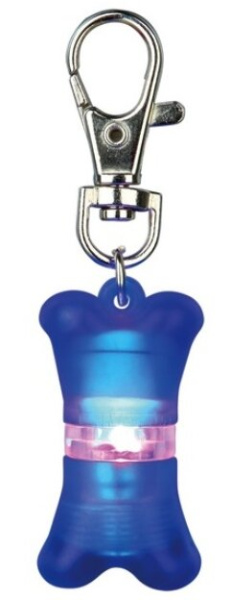 Брелок-маячок для собак "TRIXIE" 2х4 см, голубой (13446)