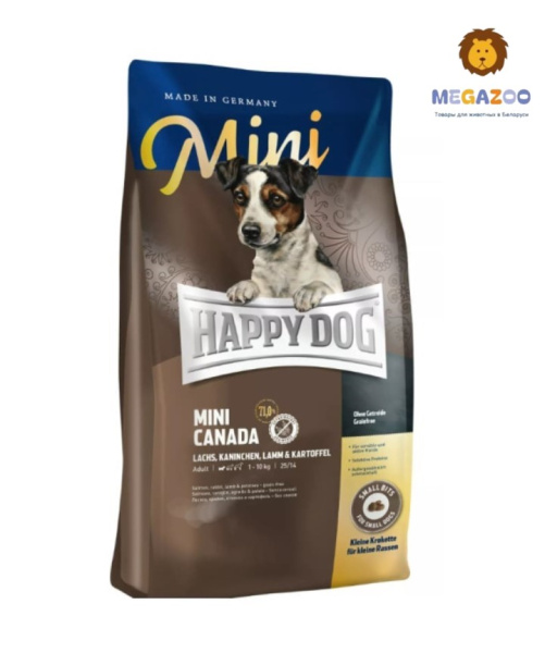 Каталог Сухой корм для собак HAPPY DOG Supreme Mini Canada для собак