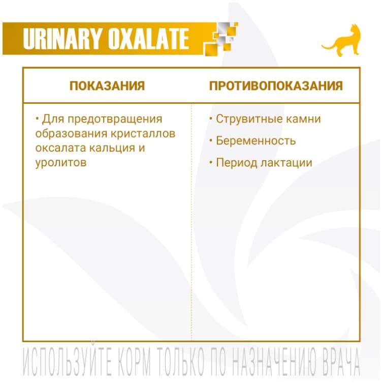 Еда для кошек Monge VetSolution Urinary Oxalate Cat