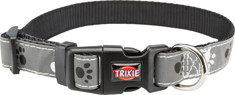 Ошейник для собак светоотражающая TRIXIE Silver Reflect