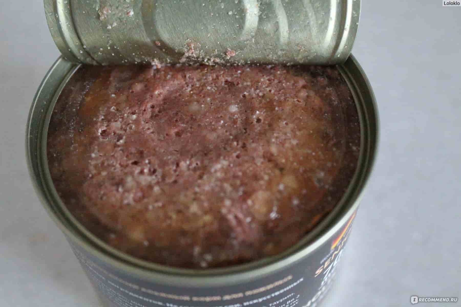 Влажный корм для кошек LANDOR Senior Cat (телятина, лосось)