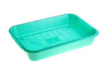 Туалет HOMECAT Atlantis с решеткой низкий (светло-зеленый)