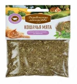 Кошачья мята "Деревенские лакомства" Тимьян + Пустырник 15 гр (72970063)