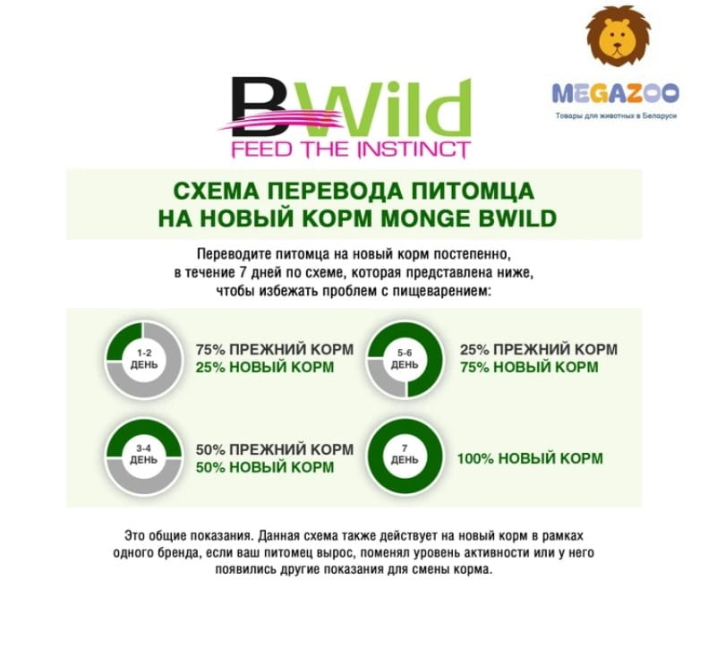 Питание для собак Monge Dog BWild GF Adult All Breeds (ягненок, картофель, горох)