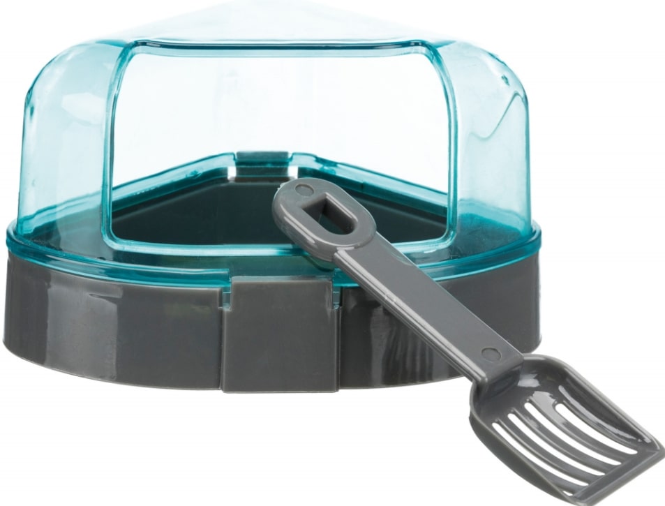 Угловой туалет для грызунов с крышкой "Trixie" (6256)