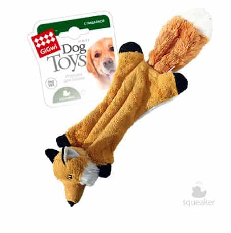 Игрушка для собак "GiGwi" "Шкурка лисы" (75261)