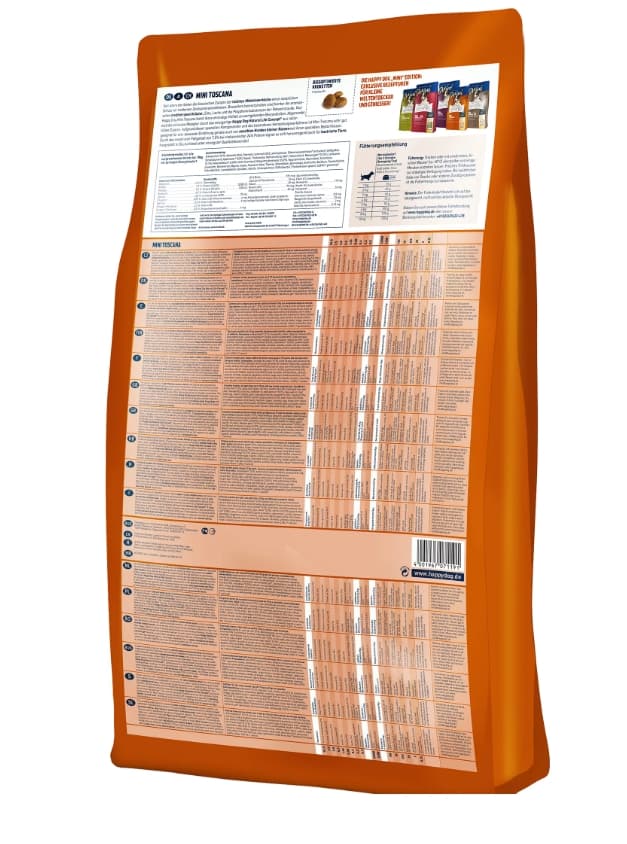 Каталог Сухой корм для собак HAPPY DOG Supreme Mini Toscana для собак