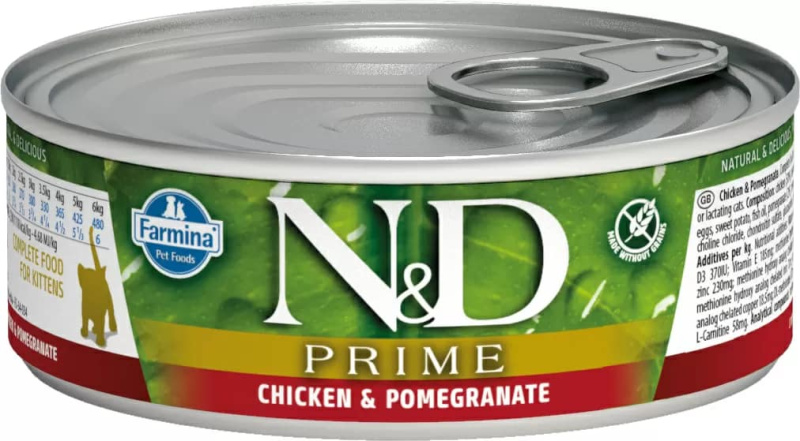 Корм  для кошек Farmina N&D Cat Prime Chicken & Pomegranate