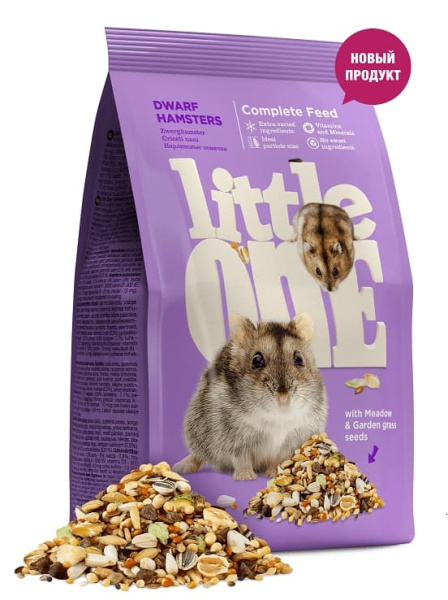 Корм для джунгарских хомяков 400 г Little One
