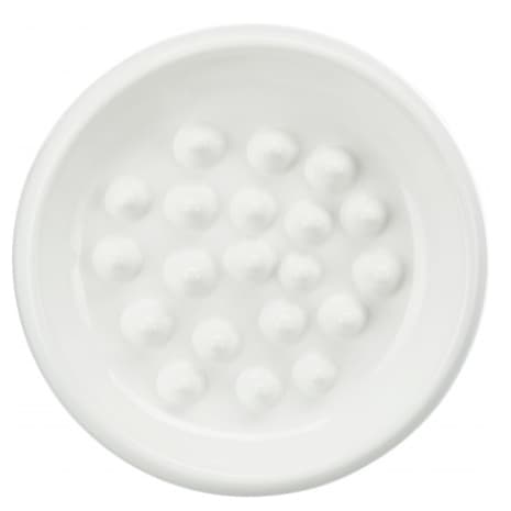 Миска для кошек эргономичной формы TRIXIE белая 0.25 л/диам.18 см (24800)