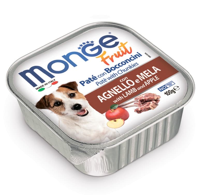 Корм для собак Monge Fruit Dog Adult (ягненок, яблоко)
