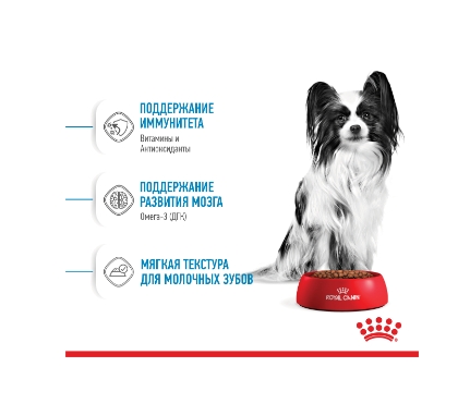 Влажный корм для щенков мелких пород Royal Canin X-Small Puppy (соус)