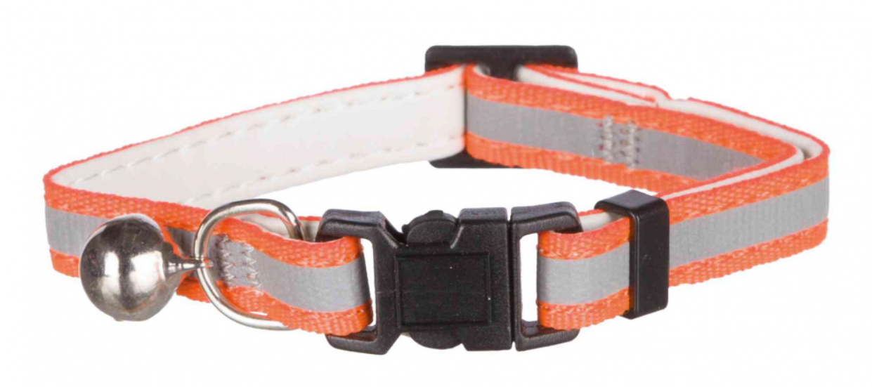 Ошейник для котят, светоотражающий с колокольчиком TRIXIE (41686)