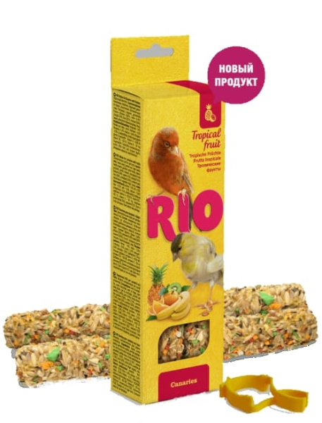 Палочки для канареек "RIO" с тропическими фруктами 2х40г