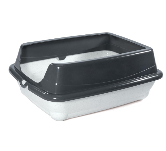 Туалет для кошек с высоким бортом Gamma Пушок