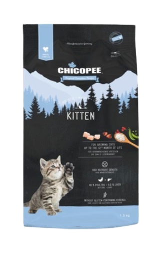 Сухой корм для котят Chicopee HNL KITTEN