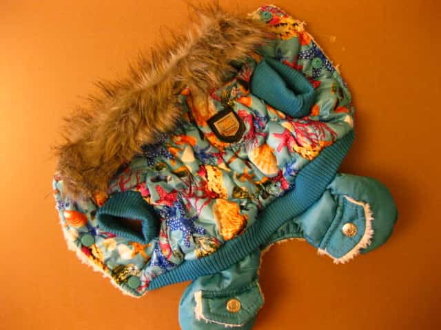 Осенне зимний Комбинезон для собак "Морская звезда"