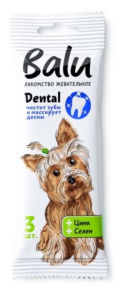 Лакомство для собак с цинком/силеном BALU (002287)