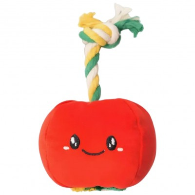 Игрушка Mr.Kranch для собак мелких и миниатюрных пород Помидор 9х9 см
