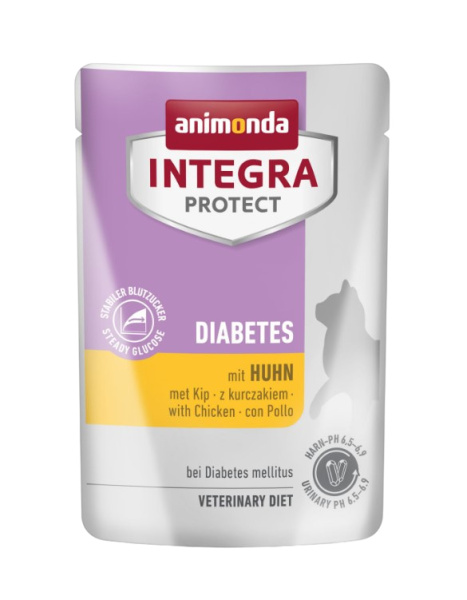 Влажный корм для кошек Animonda Integra Protect Diabetes Cat пауч (курица)