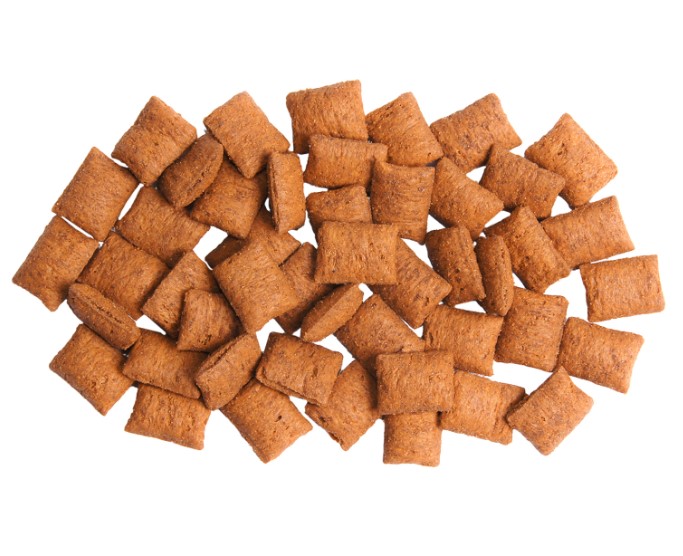 Лакомство Мнямс "Здоровье и красота" хрустящие подушечки для кошек с лососем