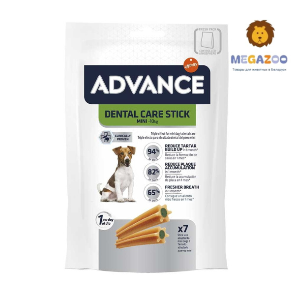 Лакомство для собак малых пород Advance Dental Care Stick Mini
