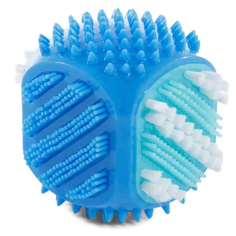 Игрушка-зубная щетка для собак "Куб" 80 мм Triol (12191176)