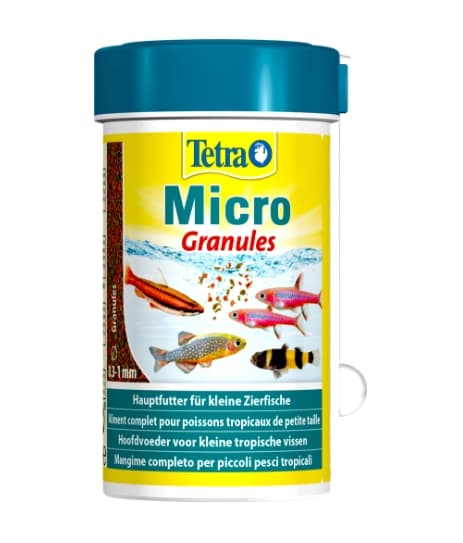 Корм для аквариумных декоративных рыб Tetra Micro Granules